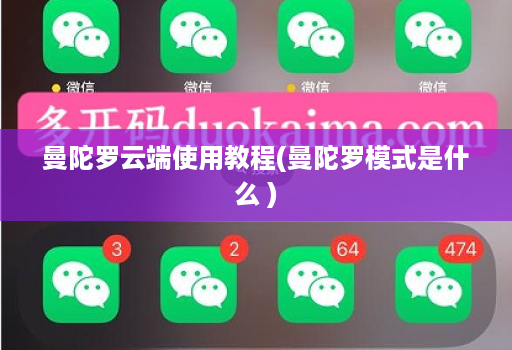 曼陀罗云端使用教程(曼陀罗模式是什么 )